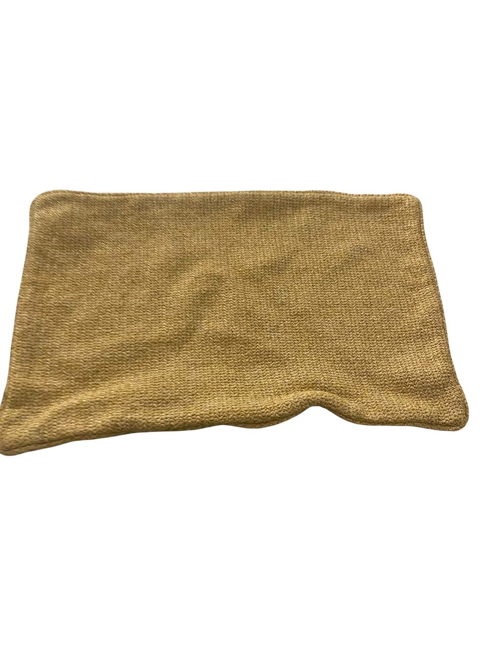 Woven Decorative Lumbar Pillow Case - NO Insert - Neutral Beige 20.5" W x 13" H